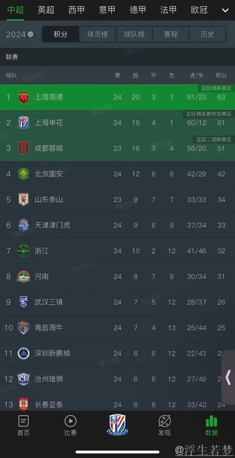 马年海港争冠对手除了申花外 可能会增加浙江或者山东